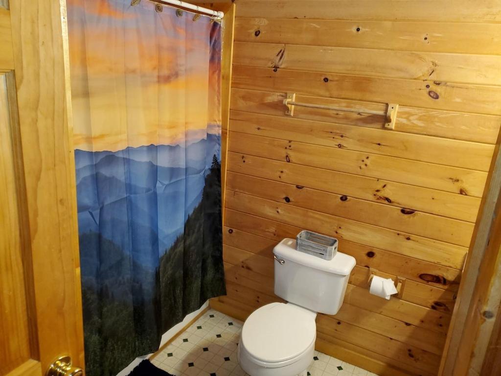 Story Brook: Beautiful True Log Cabin! Close To Dollywood, State Park, And More! 塞维尔维尔 外观 照片