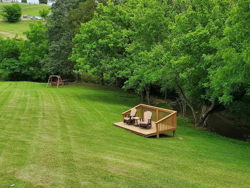 Story Brook: Beautiful True Log Cabin! Close To Dollywood, State Park, And More! 塞维尔维尔 外观 照片